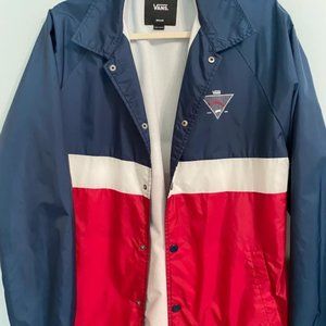 Vans Torrey Coach Jacket Colorblock Skate ButtonUp Outerwear